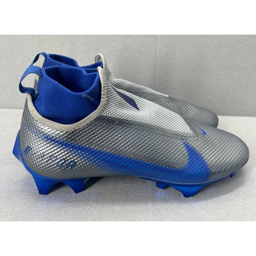 Nike Vapor Edge Pro 360 By You Cleats Gray/Blue CU1440-992 Shoes Men's Size US 8